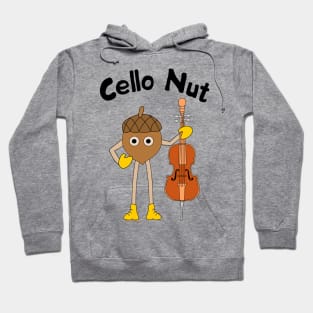 Cello Nut Text Hoodie